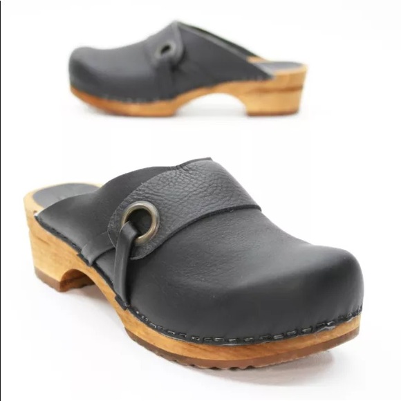 sanita backless clogs